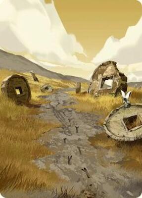 Plains Art Card card from Art Series: Avatar: The Last Airbender