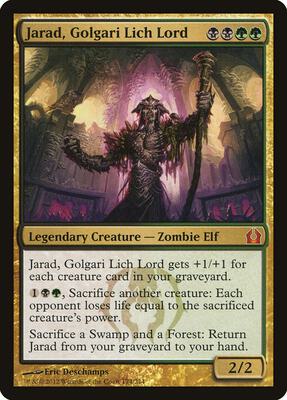 Jarad, Golgari Lich Lord card from Return to Ravnica