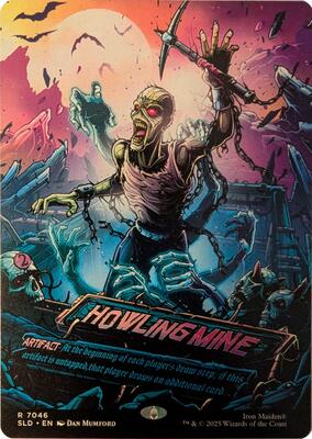 Howling Mine (7046) card from Secret Lair Drop Series