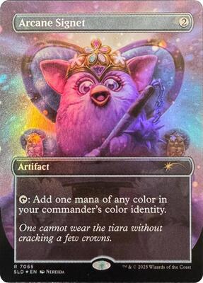 Arcane Signet (7065) (Rainbow Foil) card from Secret Lair Drop Series