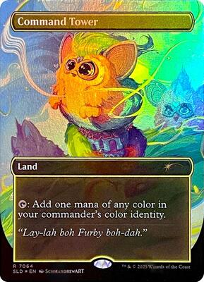 Command Tower (7064) (Rainbow Foil) card from Secret Lair Drop Series