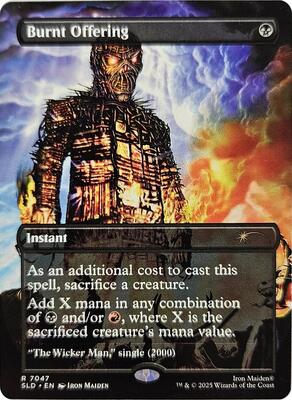 Burnt Offering card from Secret Lair Drop Series