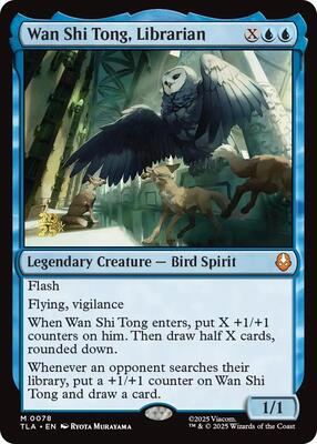 Wan Shi Tong, Librarian card from Prerelease Cards