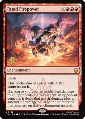 Fated Firepower card from Prerelease Cards
