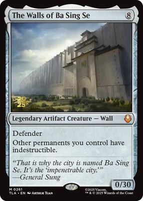 The Walls of Ba Sing Se card from Prerelease Cards