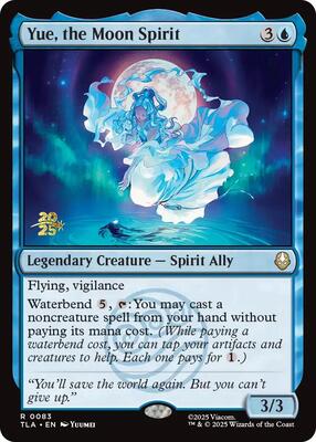 Yue, the Moon Spirit card from Prerelease Cards