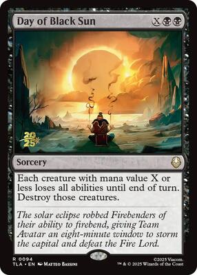Day of Black Sun card from Prerelease Cards