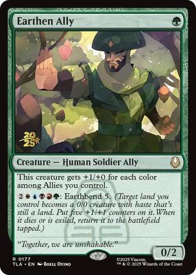 Earthen Ally card from Prerelease Cards