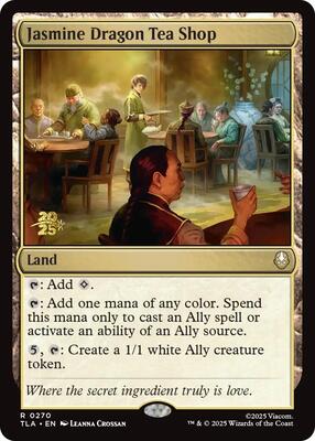 Jasmine Dragon Tea Shop card from Prerelease Cards