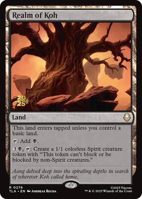 Realm of Koh card from Prerelease Cards