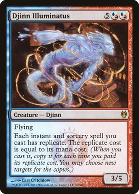 Djinn Illuminatus card from Duel Decks: Izzet vs. Golgari