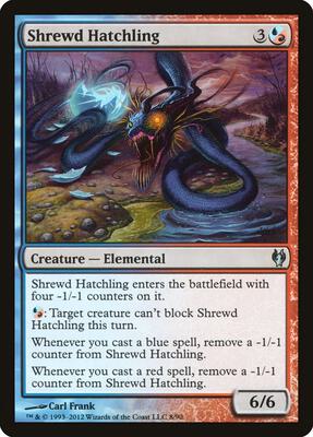 Shrewd Hatchling card from Duel Decks: Izzet vs. Golgari