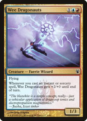 Wee Dragonauts card from Duel Decks: Izzet vs. Golgari
