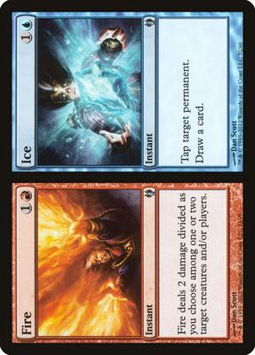 Fire // Ice card from Duel Decks: Izzet vs. Golgari