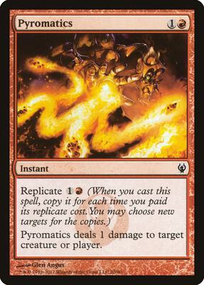 Pyromatics card from Duel Decks: Izzet vs. Golgari