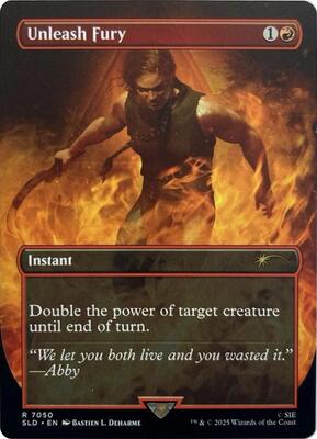 Unleash Fury card from Secret Lair Drop Series