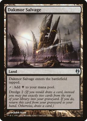 Dakmor Salvage card from Duel Decks: Izzet vs. Golgari