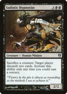 Sadistic Hypnotist card from Duel Decks: Izzet vs. Golgari