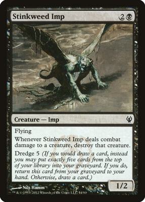 Stinkweed Imp card from Duel Decks: Izzet vs. Golgari