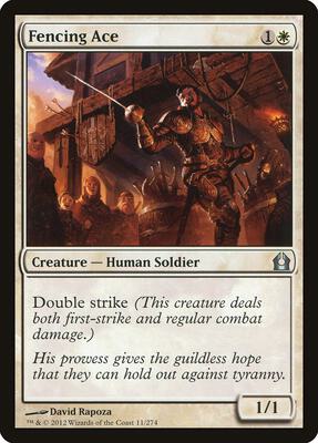 Fencing Ace card from Return to Ravnica