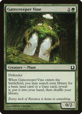 Gatecreeper Vine card from Return to Ravnica