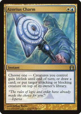 Azorius Charm card from Return to Ravnica