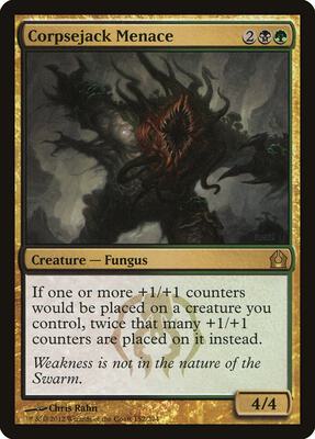 Corpsejack Menace card from Return to Ravnica