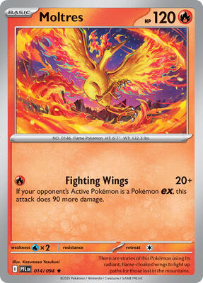 Moltres - 014/094 card from Deck Exclusives