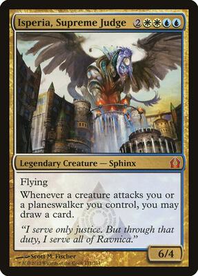 Isperia, Supreme Judge card from Return to Ravnica