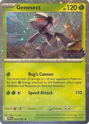 Genesect (Cosmos Holo) (Best Buy Exclusive) card from Miscellaneous Cards & Products