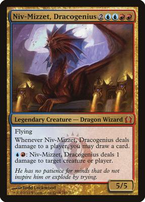 Niv-Mizzet, Dracogenius card from Return to Ravnica