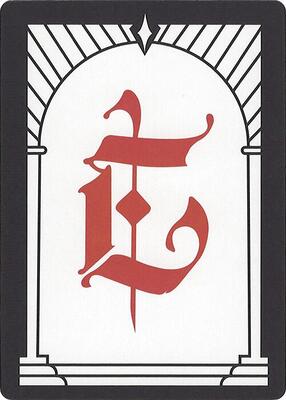 Letter Card - E card from Secret Lair Countdown Kit