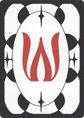 Letter Card - W card from Secret Lair Countdown Kit