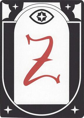 Letter Card - Z card from Secret Lair Countdown Kit