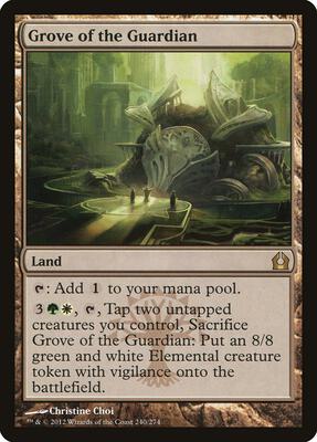 Grove of the Guardian card from Return to Ravnica