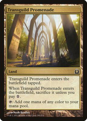 Transguild Promenade card from Return to Ravnica