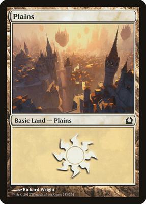 Plains (253) card from Return to Ravnica