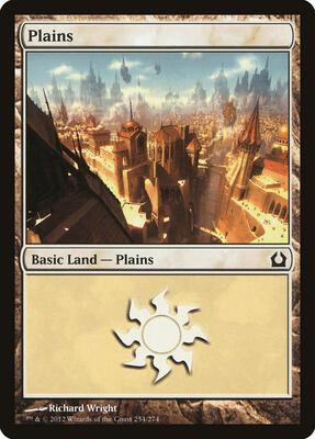 Plains (254) card from Return to Ravnica