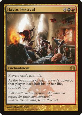 Havoc Festival card from Return to Ravnica