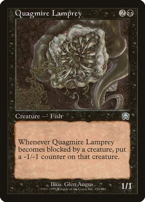 Quagmire Lamprey card from Mercadian Masques