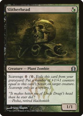Slitherhead card from Return to Ravnica