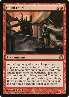 Guild Feud card from Return to Ravnica