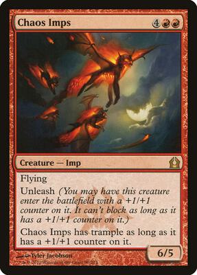 Chaos Imps card from Return to Ravnica