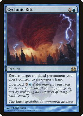 Cyclonic Rift card from Return to Ravnica