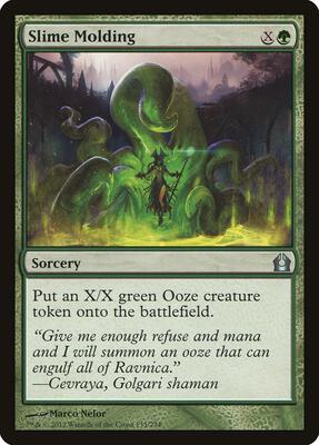 Slime Molding card from Return to Ravnica