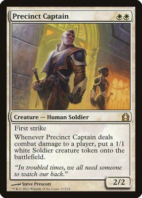 Precinct Captain card from Return to Ravnica