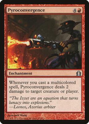 Pyroconvergence card from Return to Ravnica