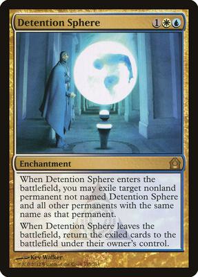 Detention Sphere card from Return to Ravnica