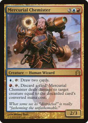 Mercurial Chemister card from Return to Ravnica