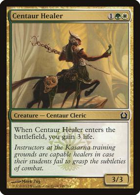 Centaur Healer card from Return to Ravnica